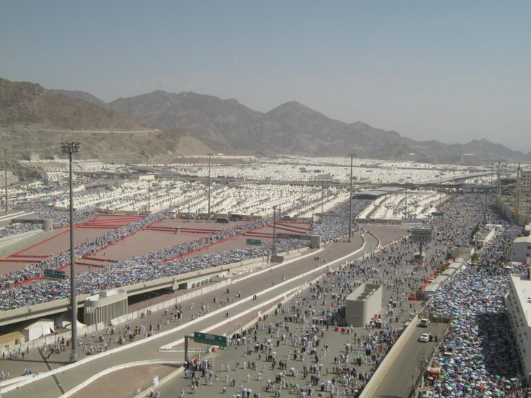 hébergement à Mina pendant le Hajj
